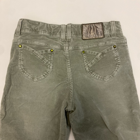 Green Corduroy Pants - Picture 3 of 4